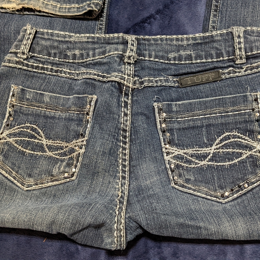 Cowgirl Tuff Boot Cut Jeans Size 28 x 31